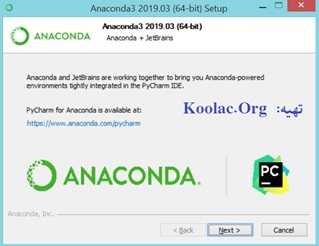 دانلود و آموزش نصب آناکوندا (Anaconda) برای پایتون