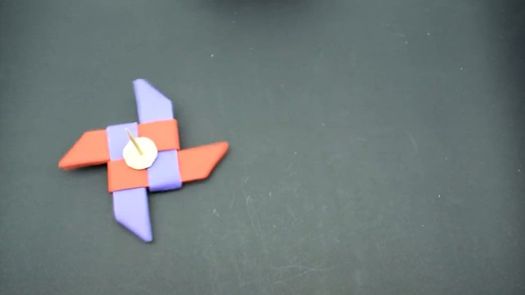 آموزش ساخت کاردستی اسپینر (spinner) با اوریگامی + فیلم
