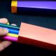 ساخت کاردستی جعبه کاغذی برای مداد و خودکار و … + فیلم (اوریگامی)